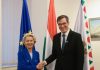 Október 23. – Ursula von der Leyent fogadta Karácsony Gergely a Városházán